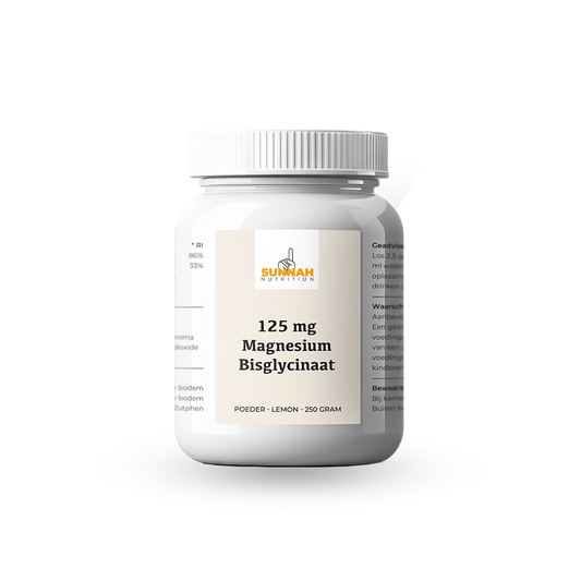 125mg Magnesium Bisglycinaat - Lemon